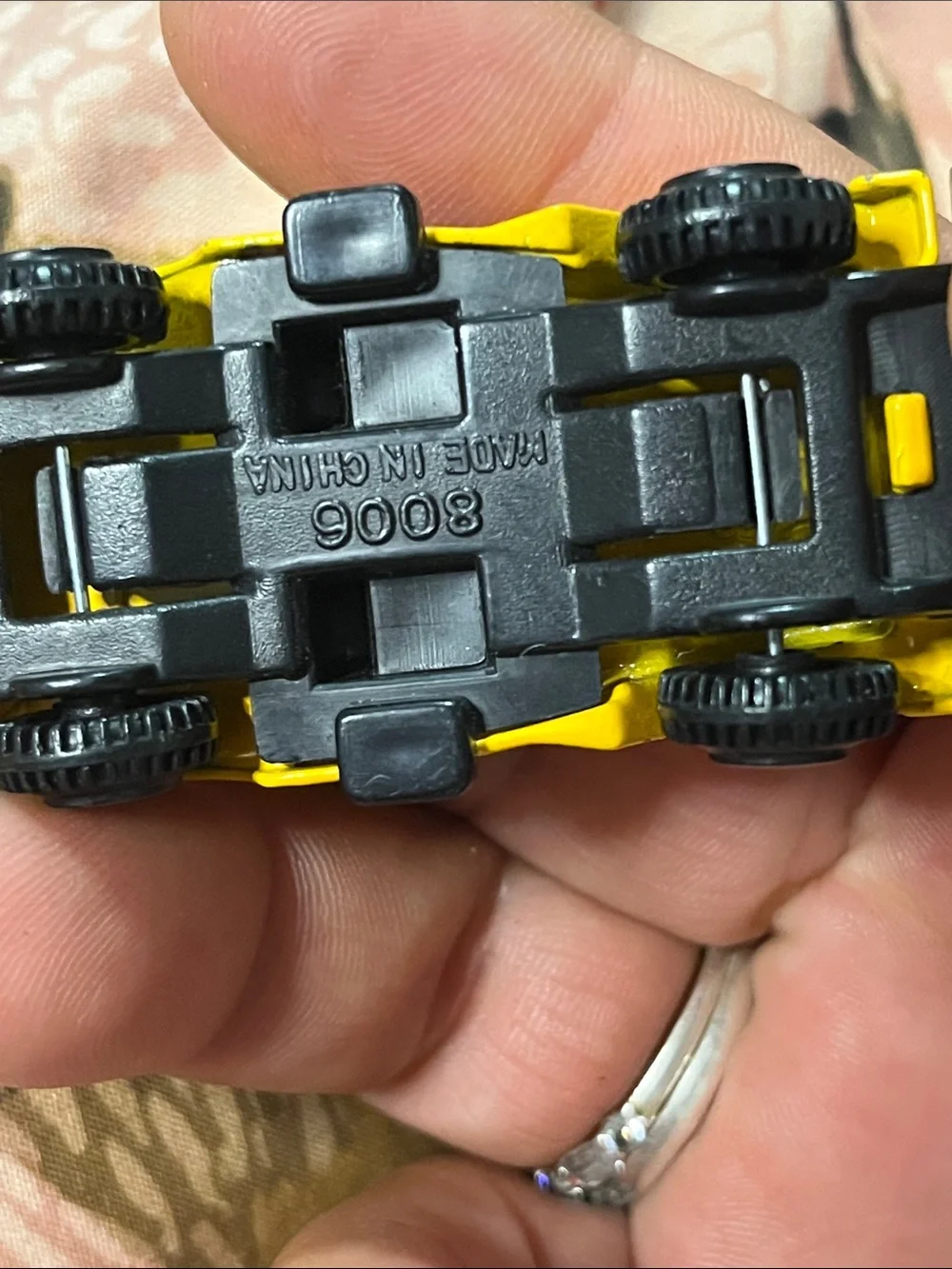 Yellow Mini Construction Vehicle Toy Set for Kids